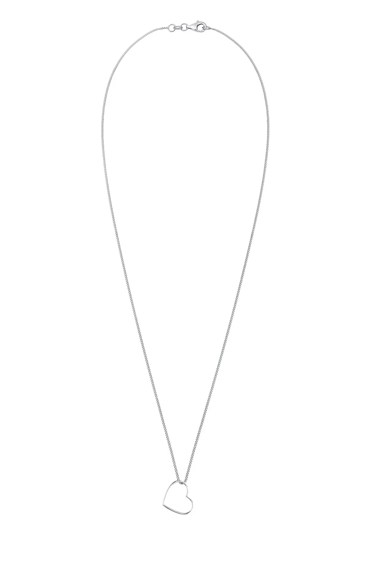 ELLI  Halskette Herz Liebe Filigran Anhänger 925 Sterling Silber
