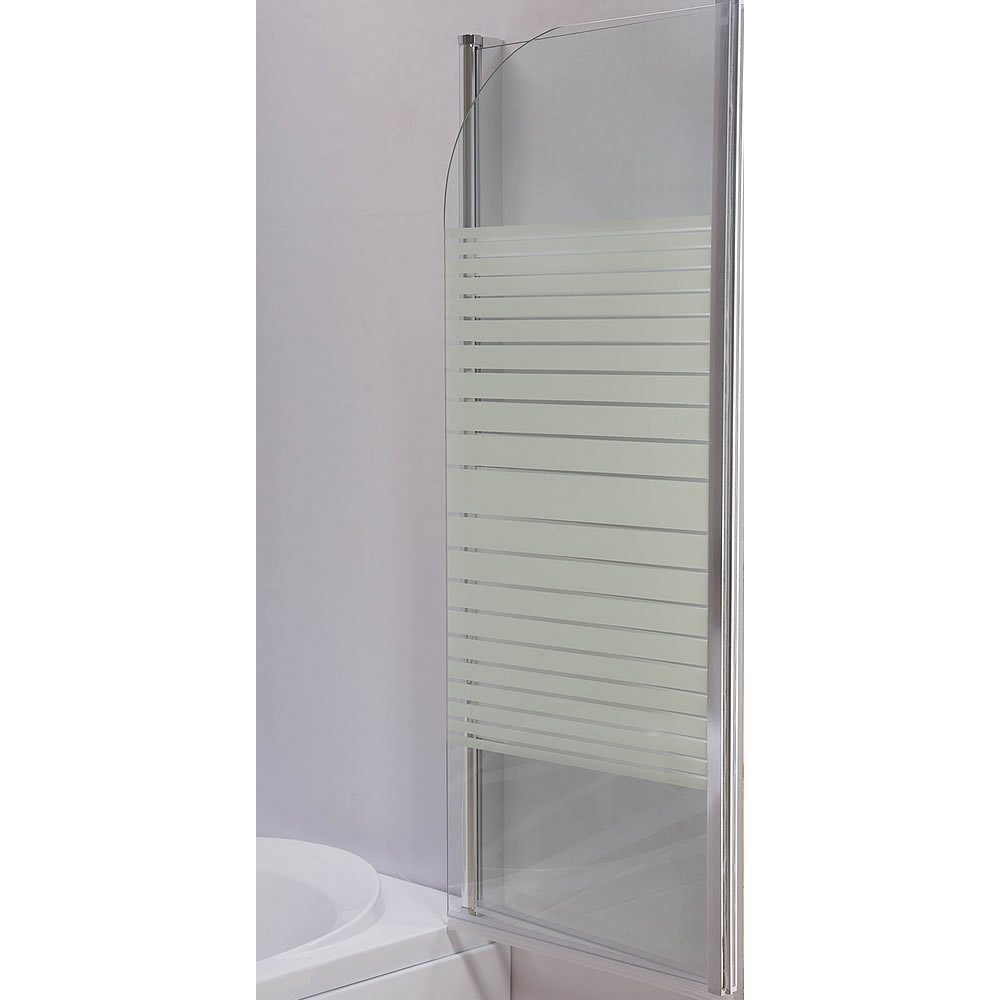 Mucola Badewannenaufsatz Duschabtrennung Duschkabine Dusche Duschwand Badewannenaufsatz Glas