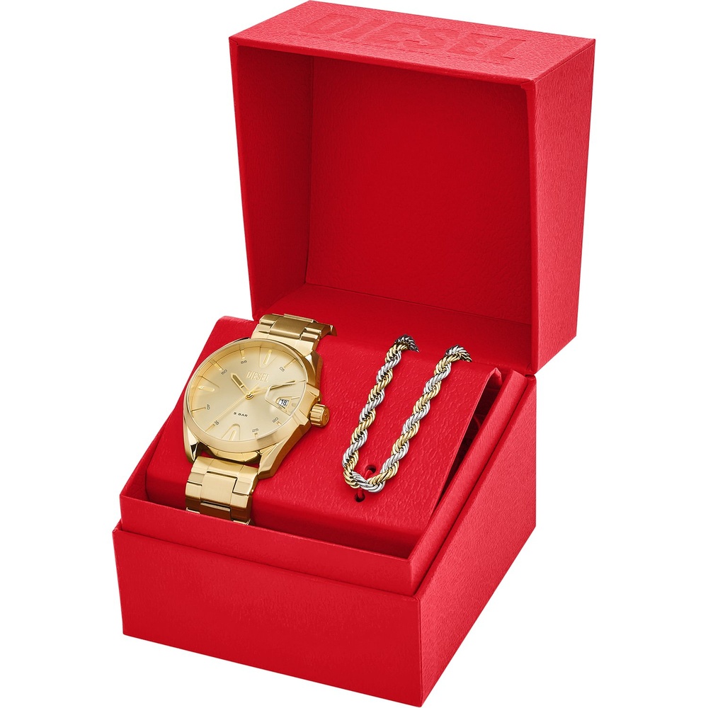 Diesel Set de montres Acier inoxydable Bijoux