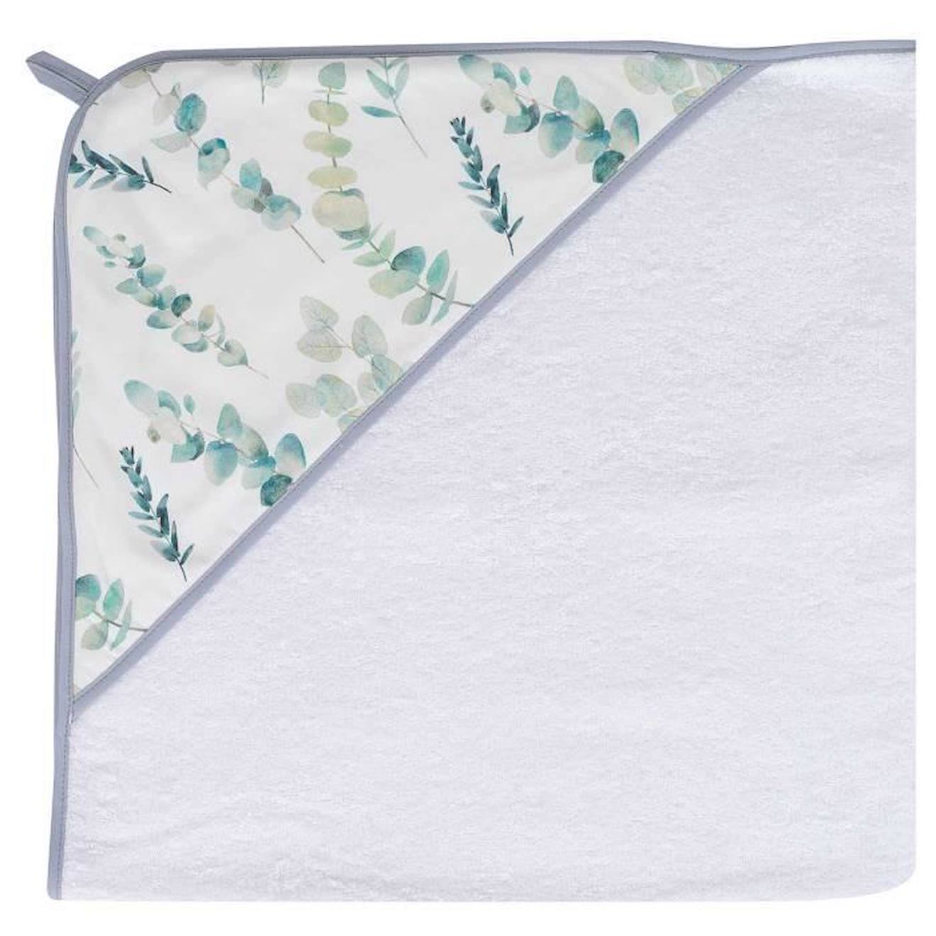 Cape de bain en coton et bambou