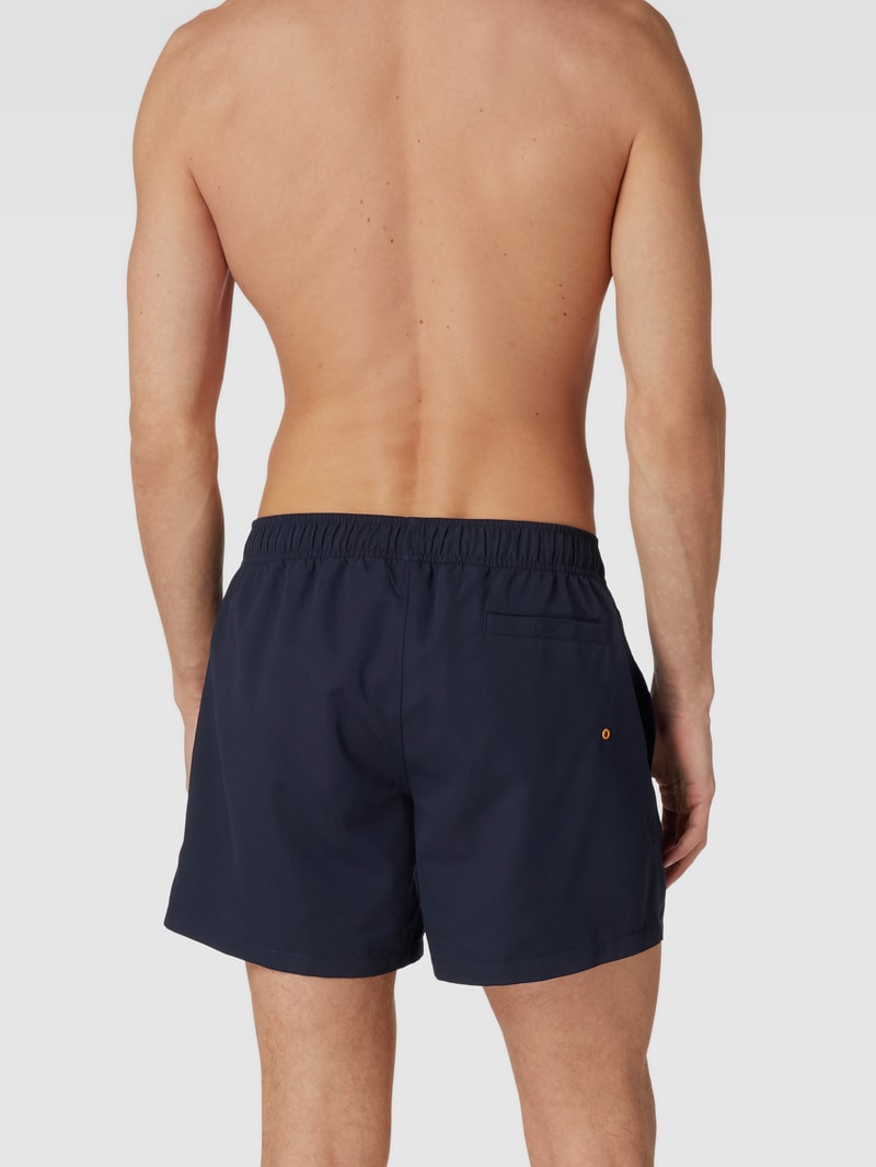 Badehose mit elastischem Bund Modell 'JONES BAY' in marineblau