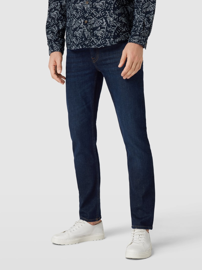 Jeans im 5-Pocket-Design Modell 'MERCER' in dunkelblau
