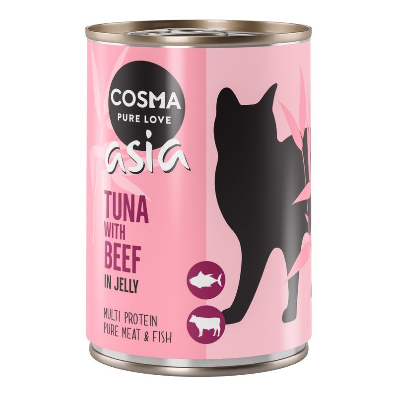Sparpaket Cosma Asia in Jelly 12 x 400 g zu TOP-Preisen | bitiba