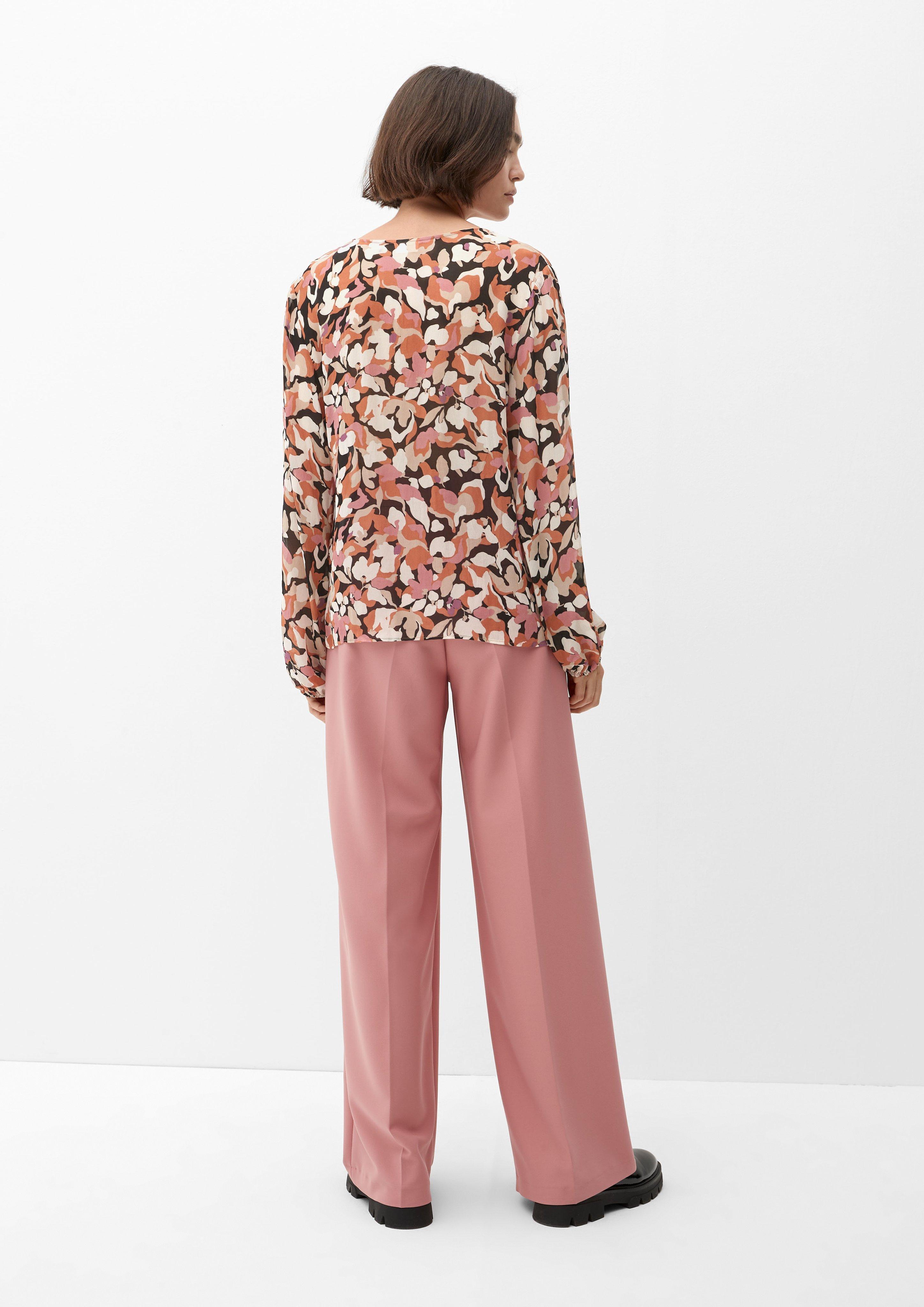 Chiffonbluse aus Viskose  2121776-99A4