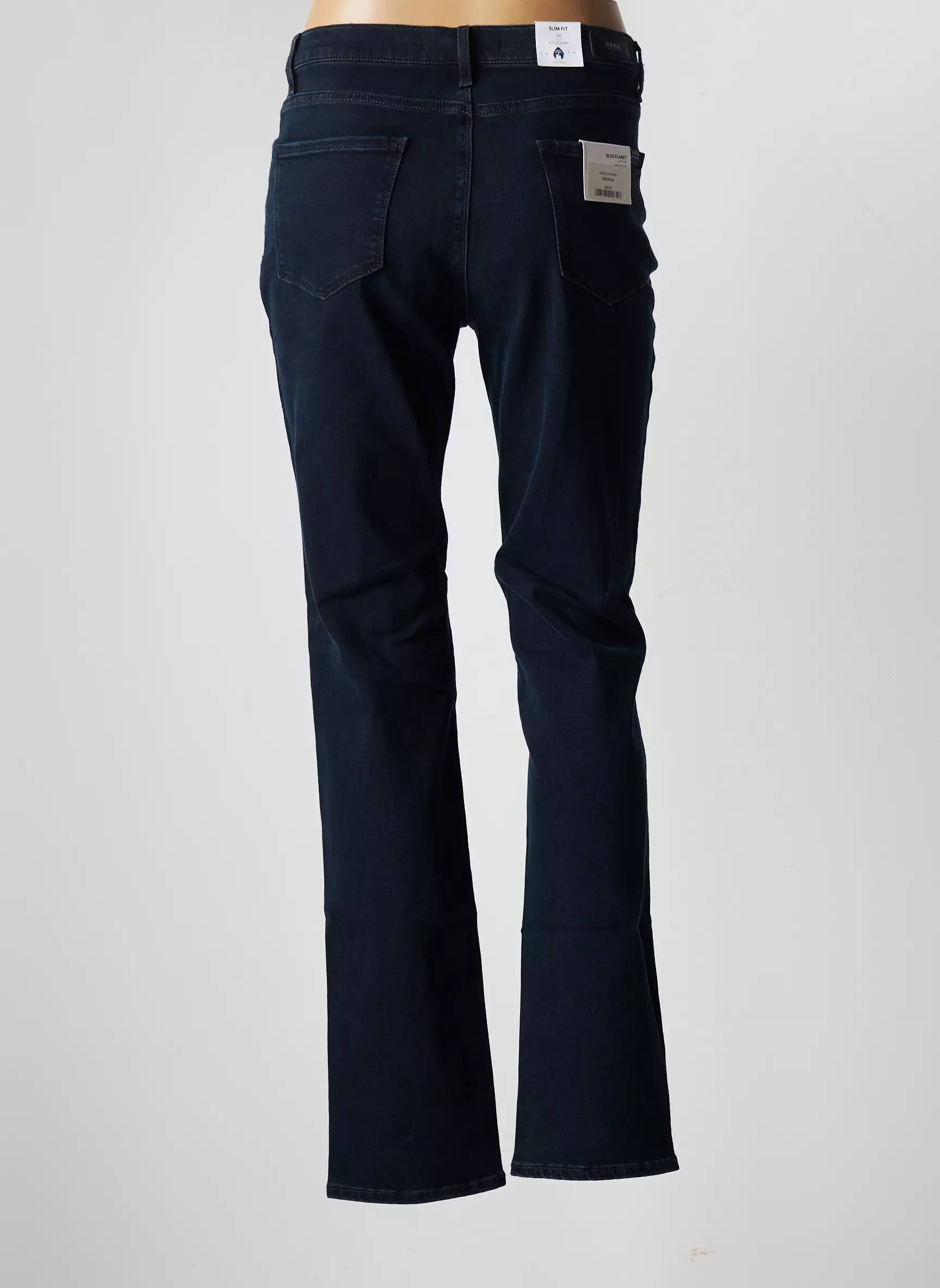 Brax Pantalons Slim Femme couleur bleu