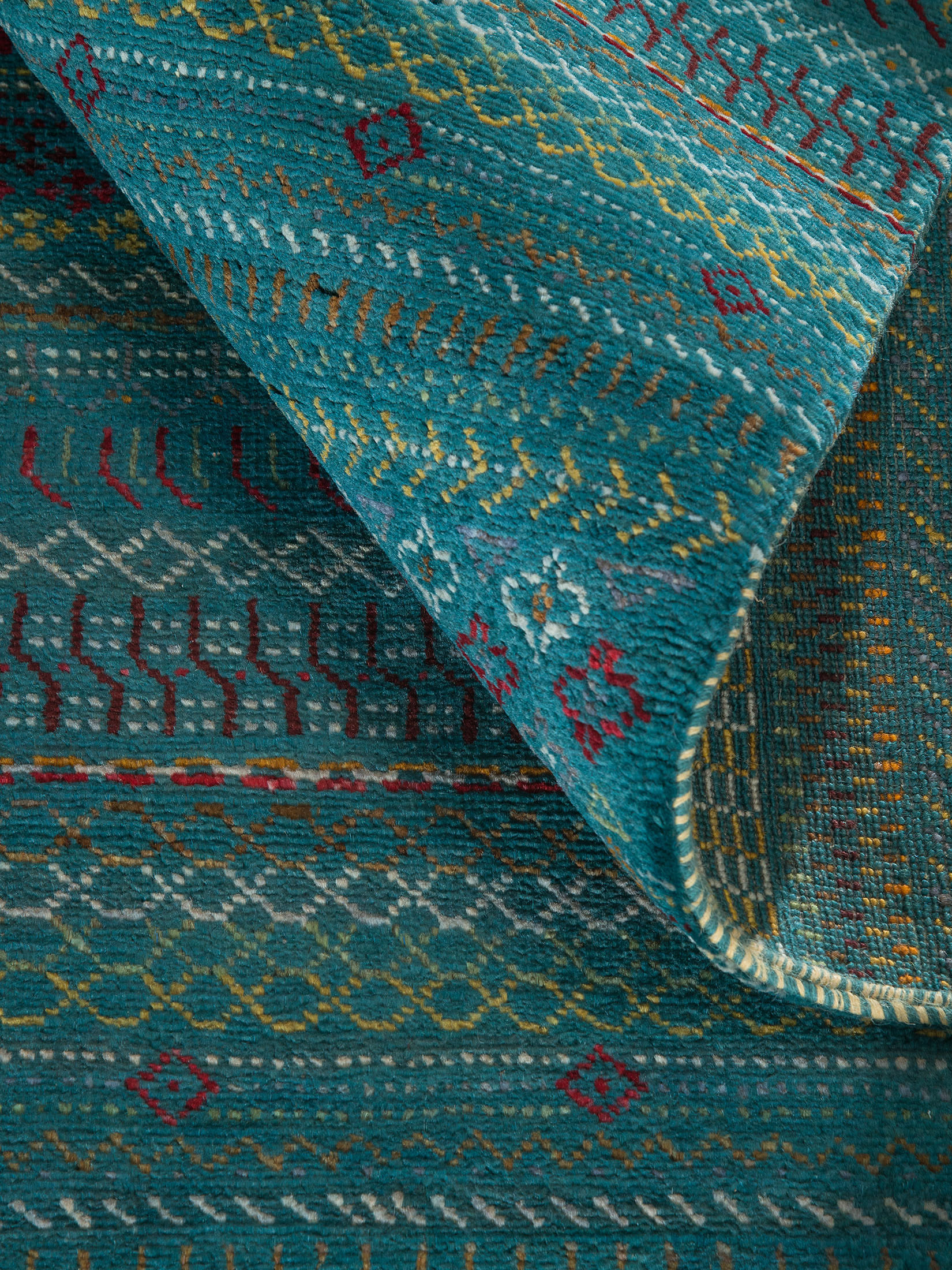 Contemporary Gabbeh ca. 244 x 302 cm, Unikat / Einzelstück