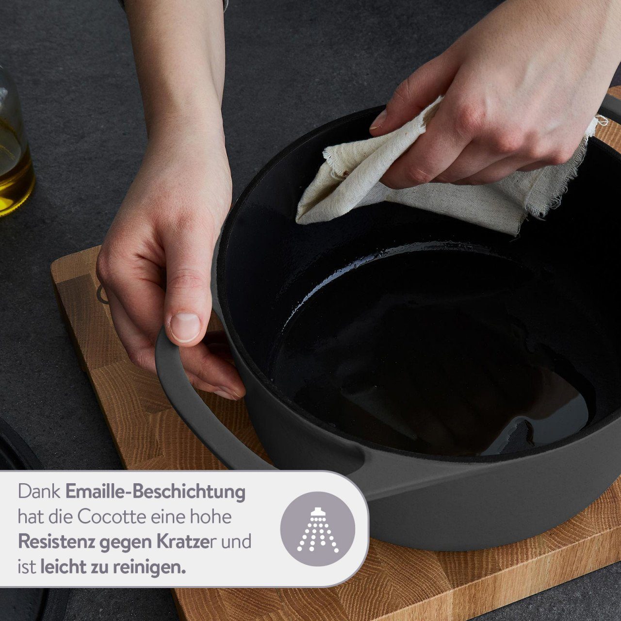 Springlane Bräter Cocotte Misty Cliff