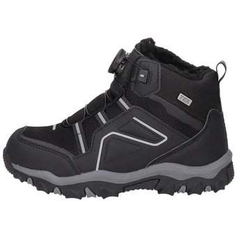 Run Lifewear Schnür Boots in schwarz
