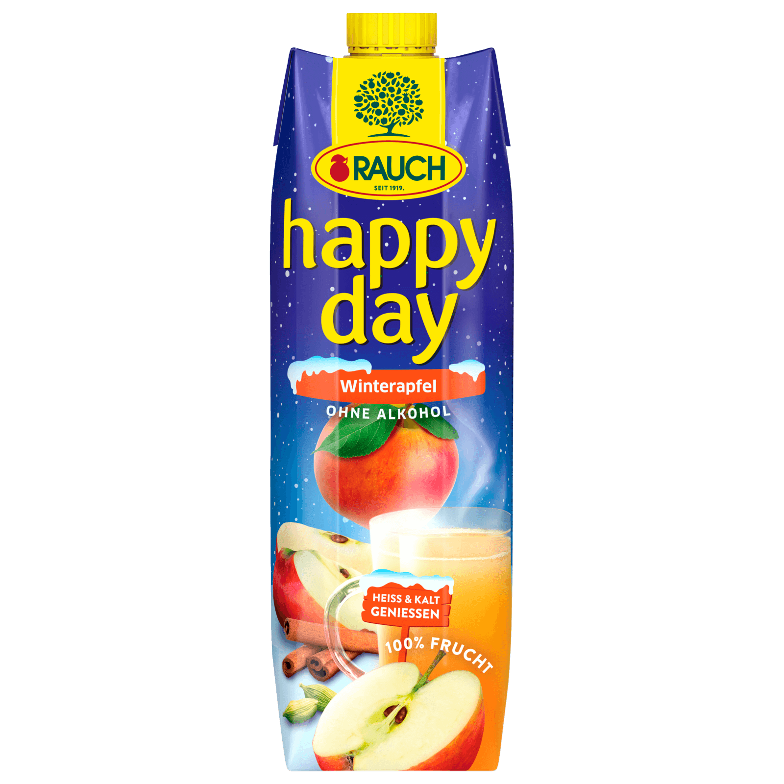 Rauch Happy Day Winterapfel alkoholfrei 1l
