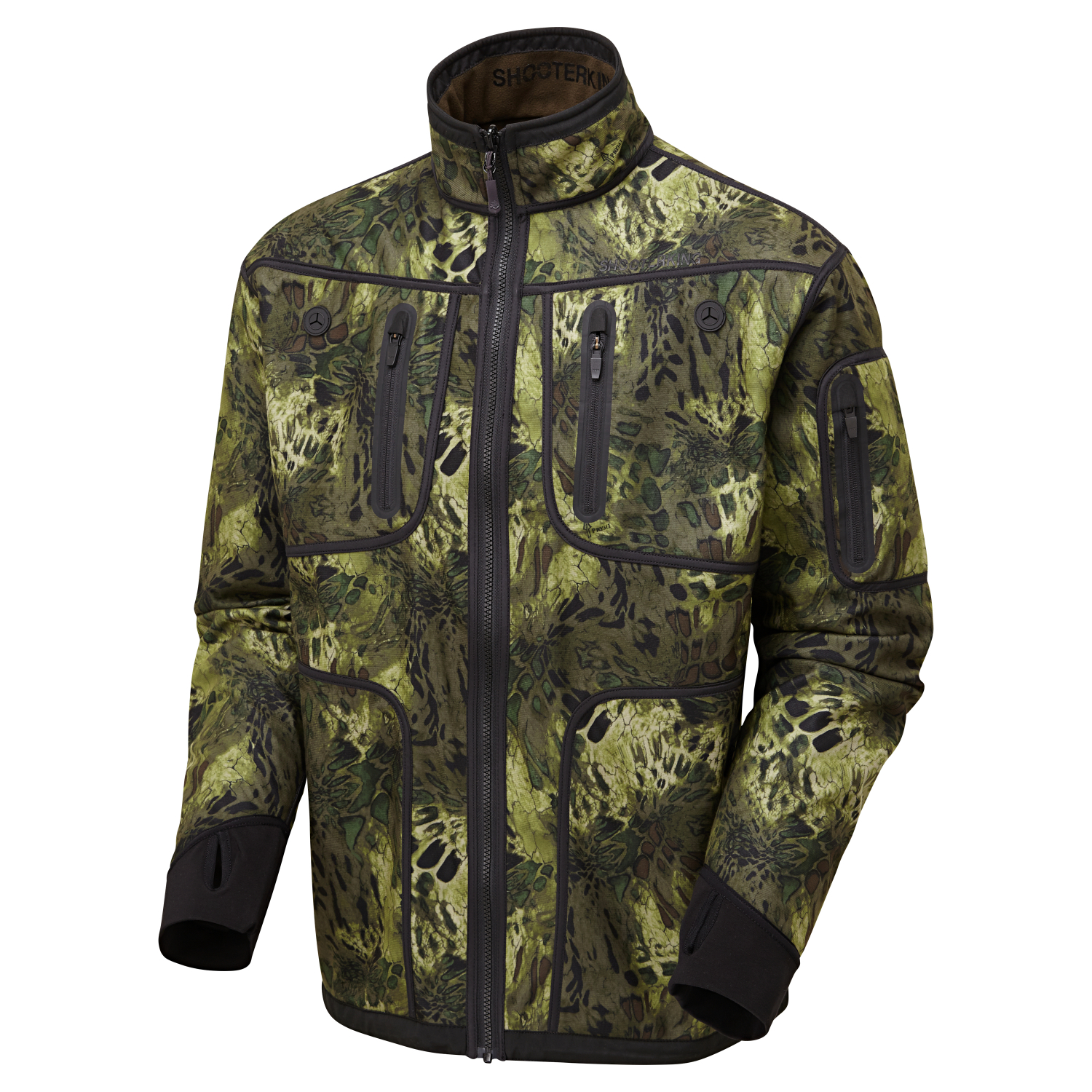 Shooterking Herren Softshelljacke Woodland (wendbar, ♂)