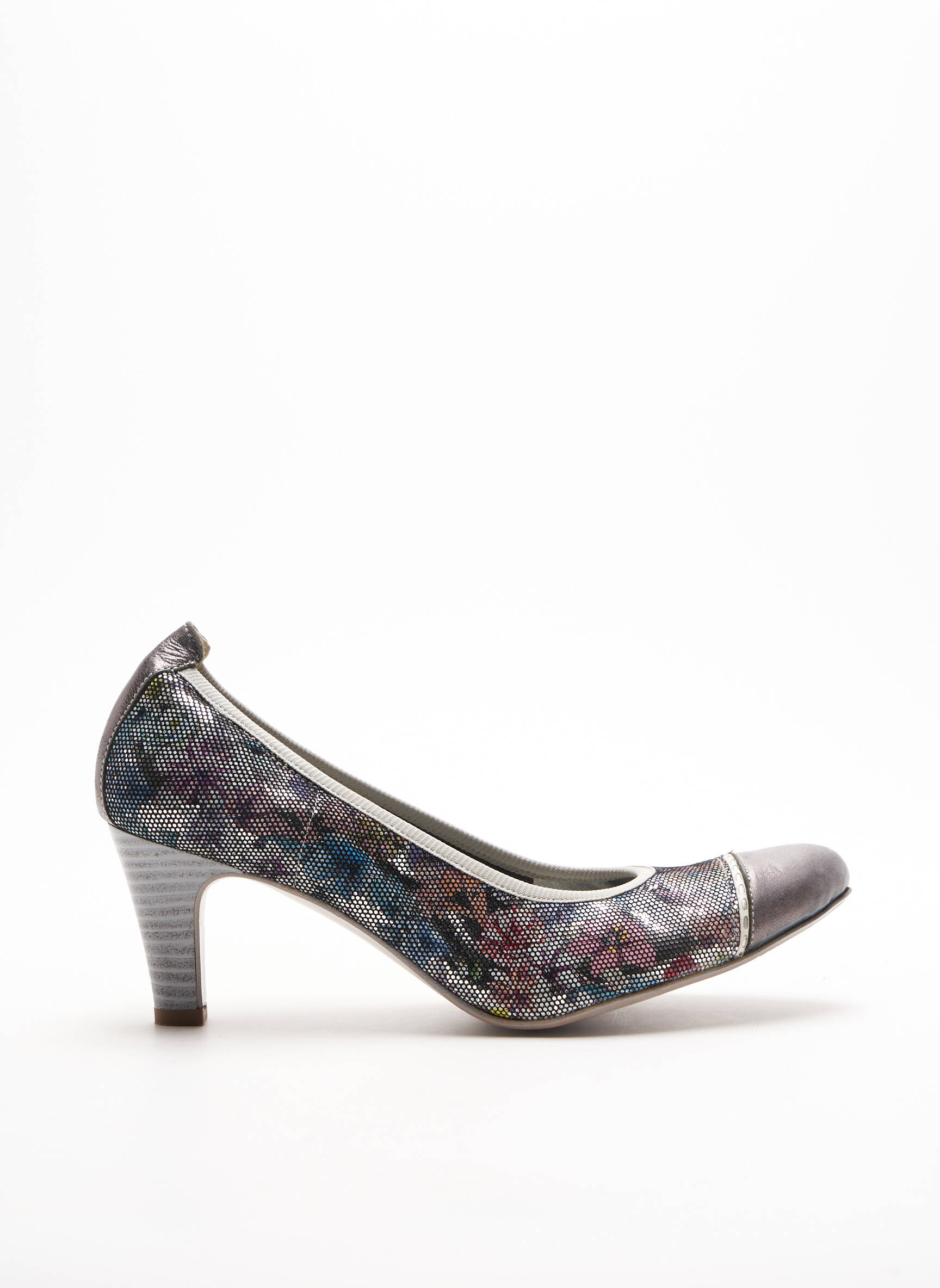 Un Tour En Ville Escarpins Femme couleur gris
