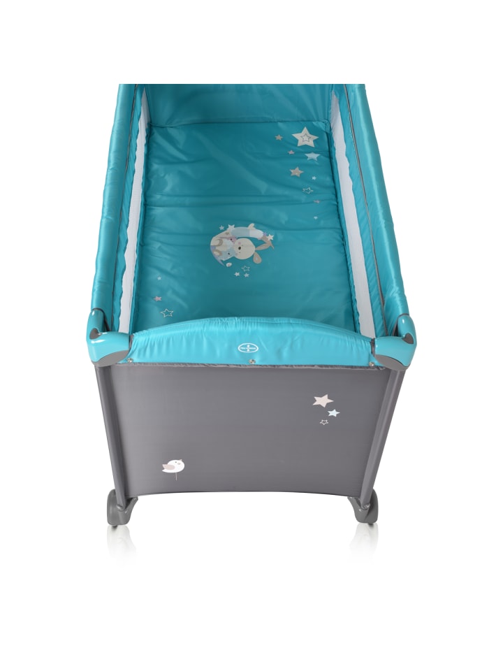 Moni Reisebett Sleepy Rollen in blau günstig kaufen 60x120 cm