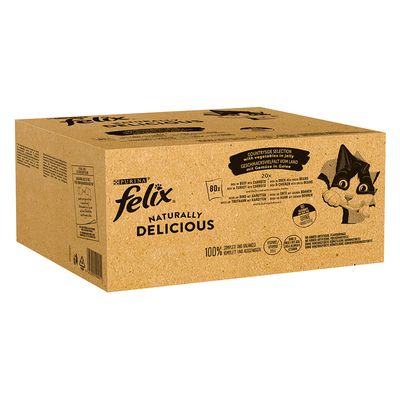 Megapack Felix Naturally Delicious 80 x 80 g