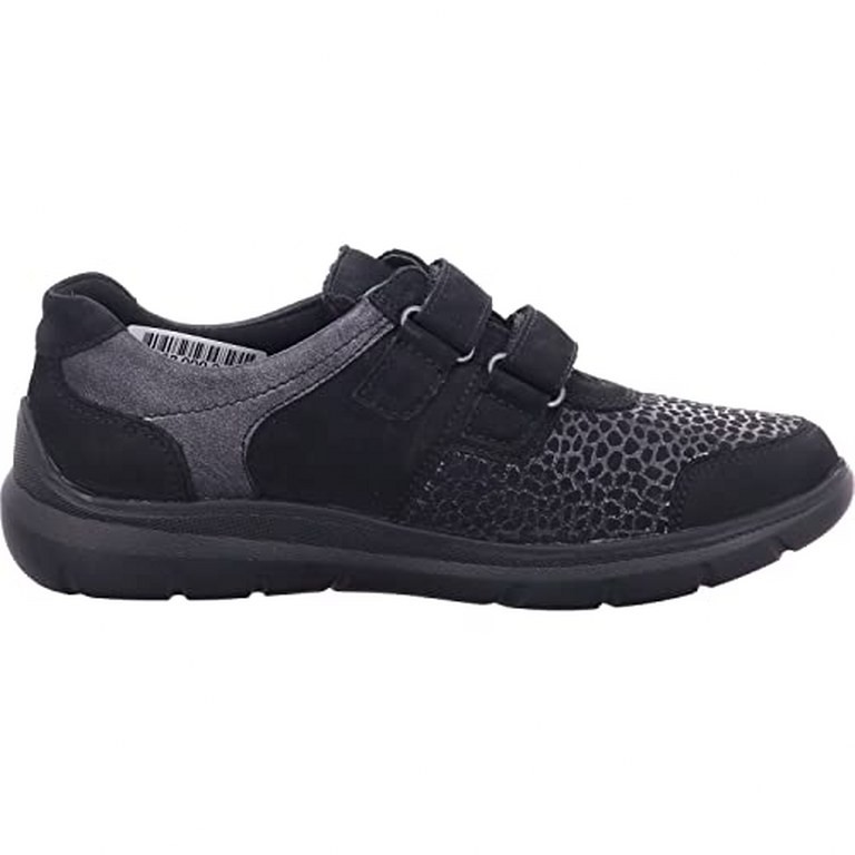 WALDLÄUFER Komfort Sandalen schwarz