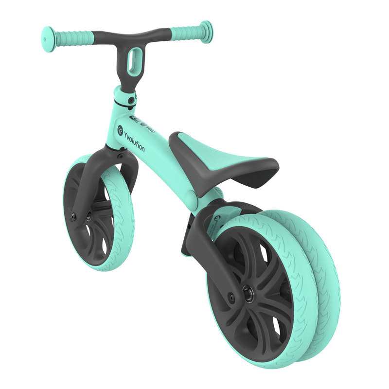 Draisienne Y velo Junior vert pastel Yvolution