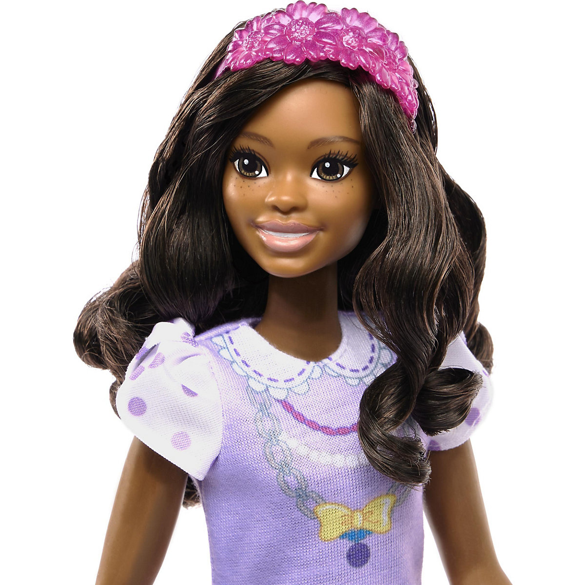Barbie-Puppe für Vorschulkinder, My First Barbie Brooklyn, ca. 34 cm