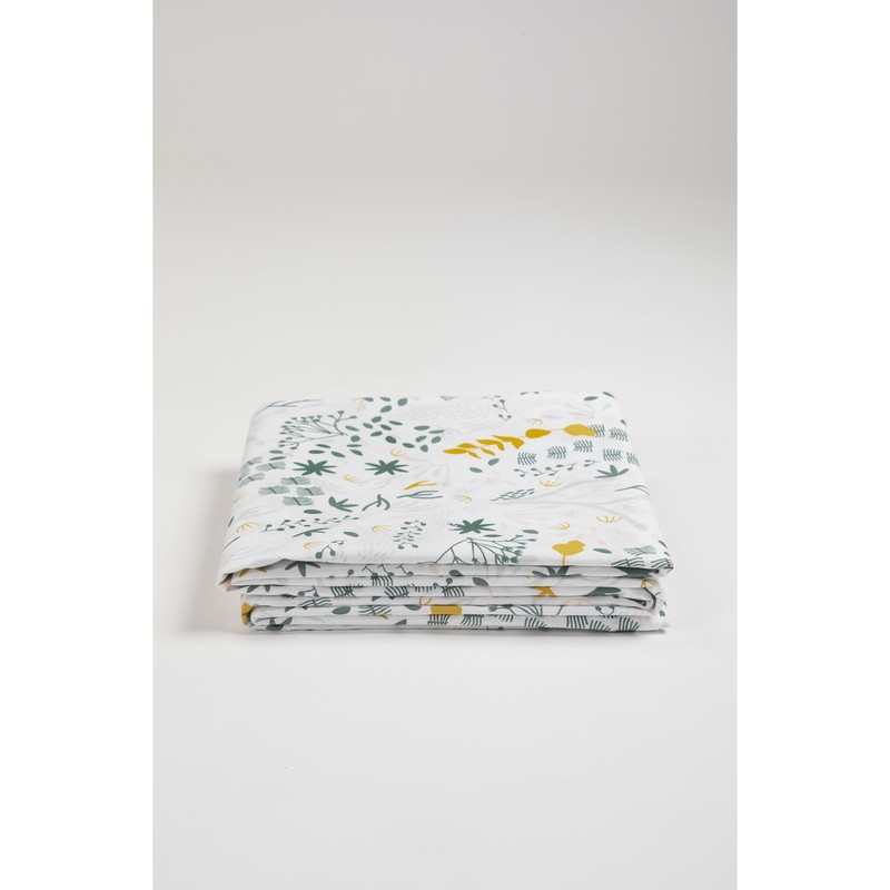 Drap plat Bébé Coton Bio Yukari 120 x 180 cm