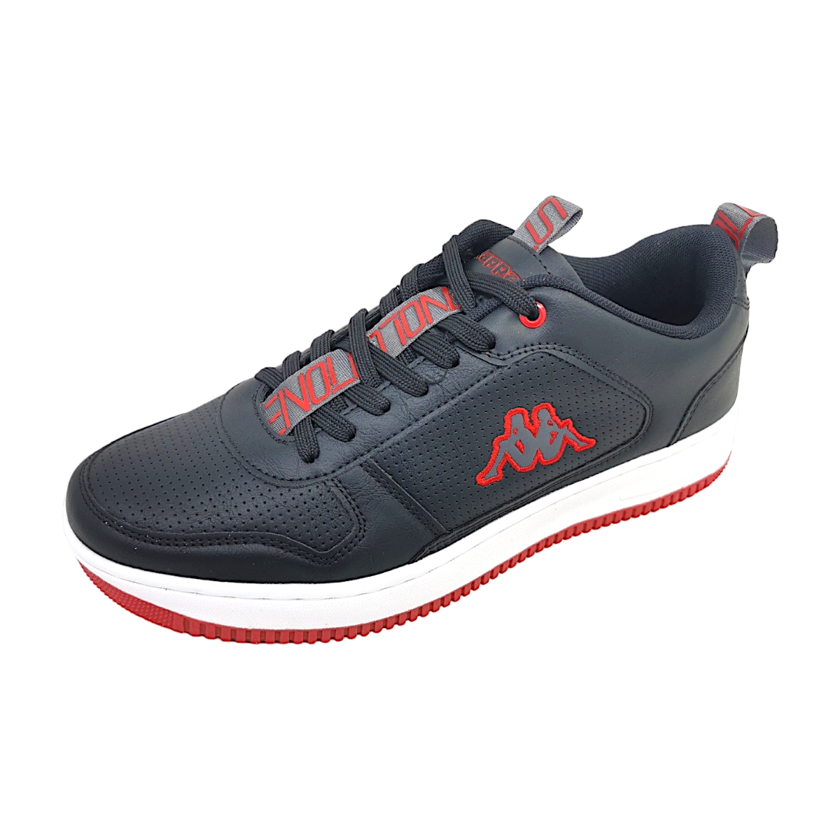 Kappa 243180 Schwarz 1120 black/ red