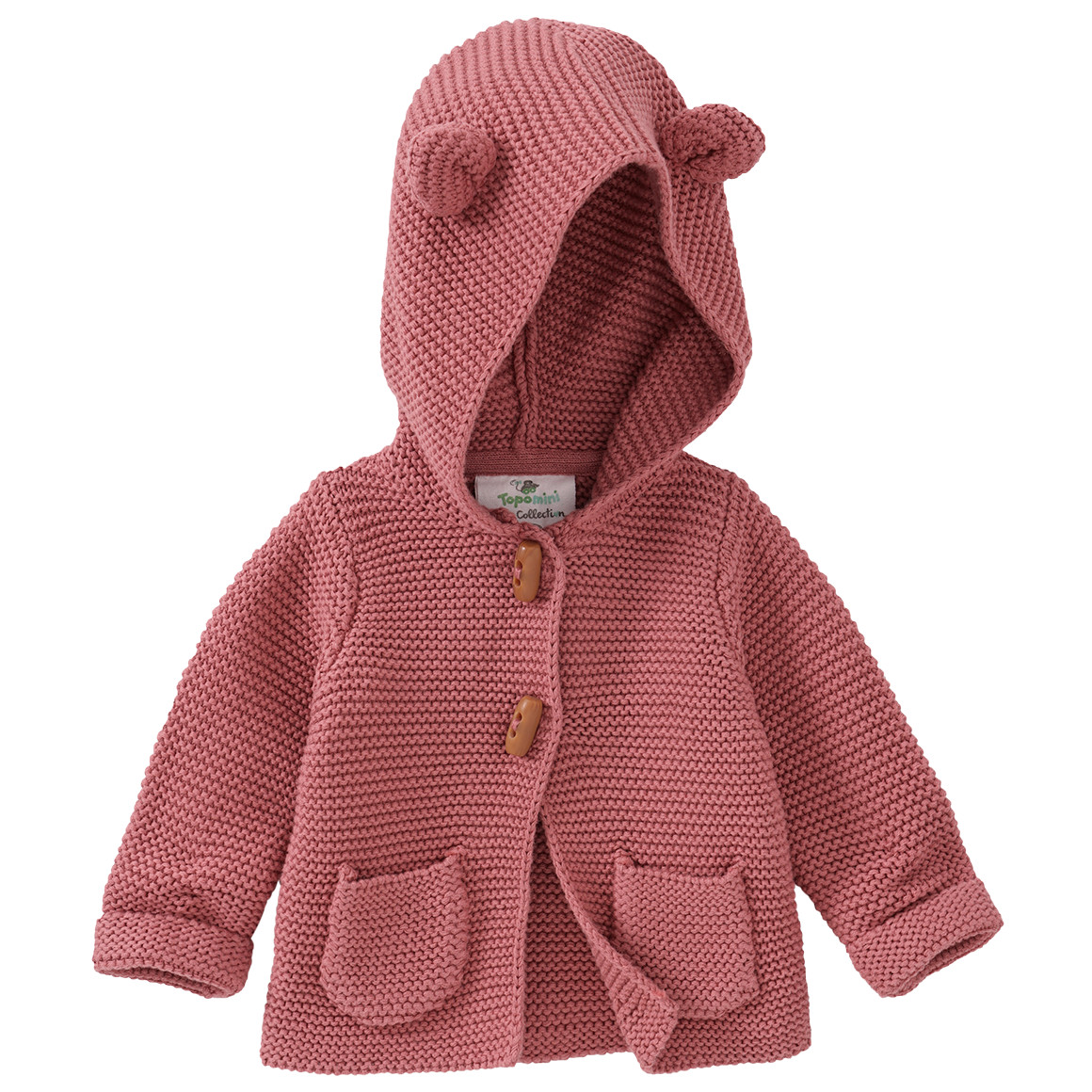 Newborn Strickjacke mit Öhrchen