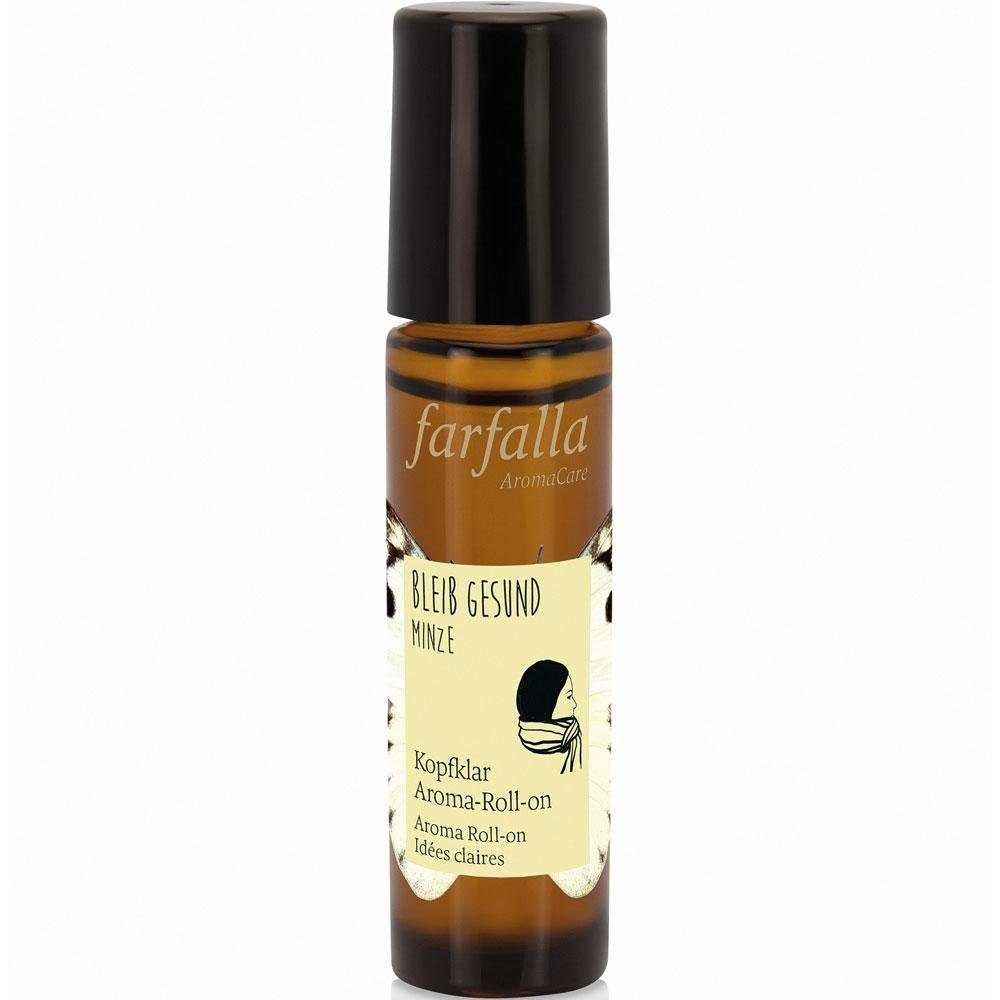 Farfalla Essentials AG Augen-Roll-on bleib gesund Minze Kopfklar Aroma-Roll-on, 10 ml