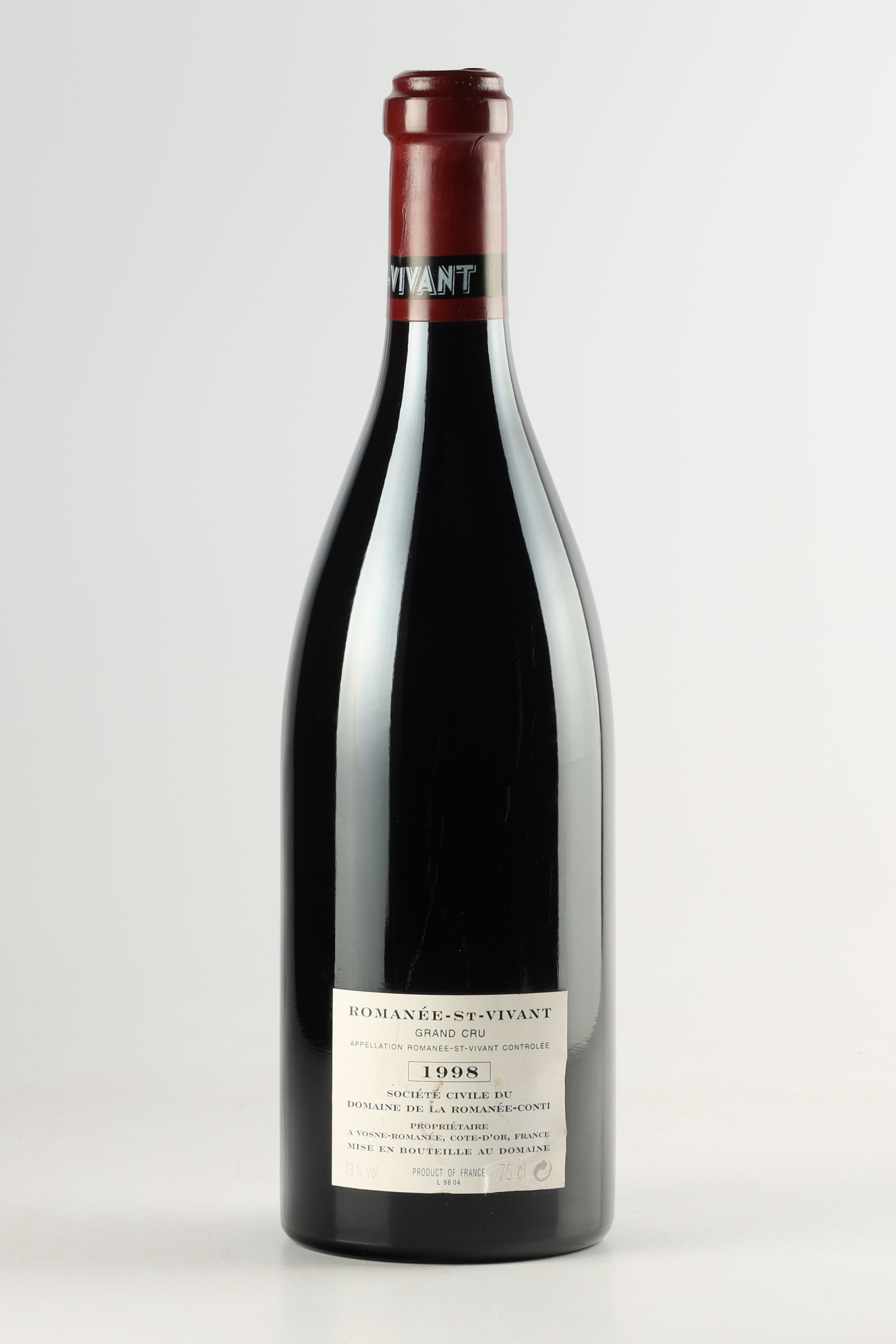 Domaine De La Romanee Conti Marey Monge 1998, Romanée Saint Vivant