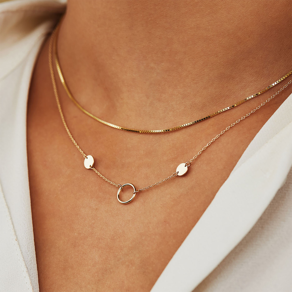 Isabel Bernard Rivoli Collier - Or 585 / Or 14 carats collier