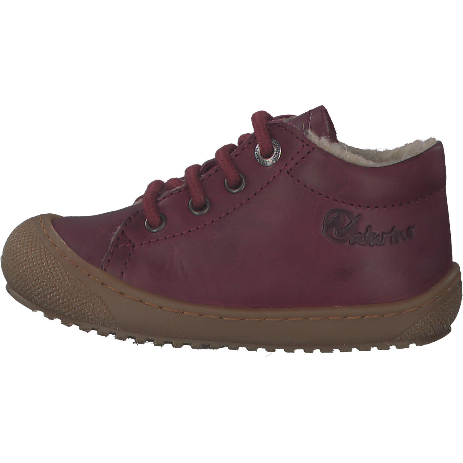 Naturino Racoon 2014059, Lauflernschuhe, Kinder, berry red