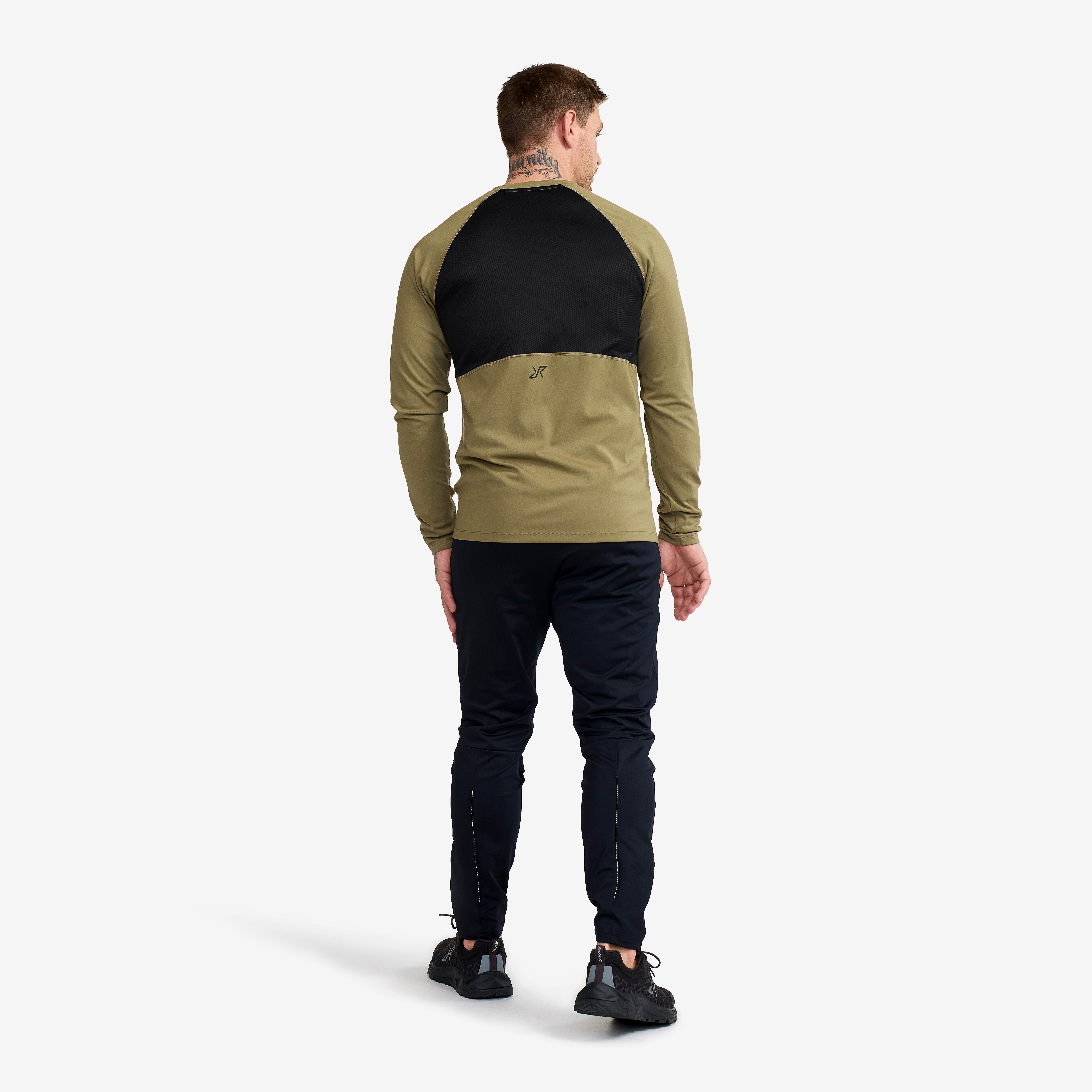 Prep Crew Neck Top Homme Martini Olive