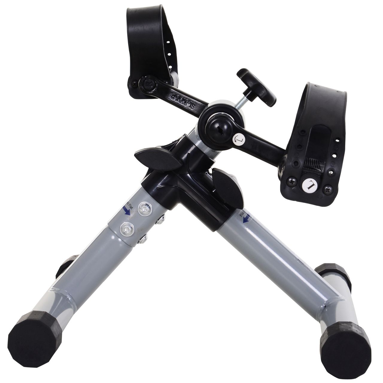 HOMCOM Mini Heimtrainer Beintrainer faltbar für Hilfsrehabilitation Stahl