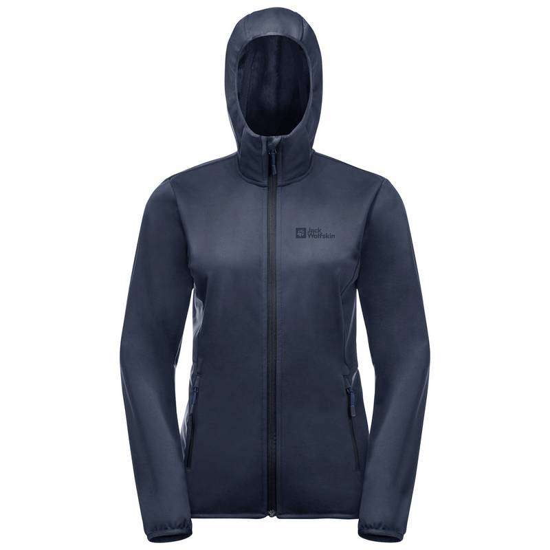 Jack Wolfskin WINDHAIN HOODY W Softshelljacke Damen
