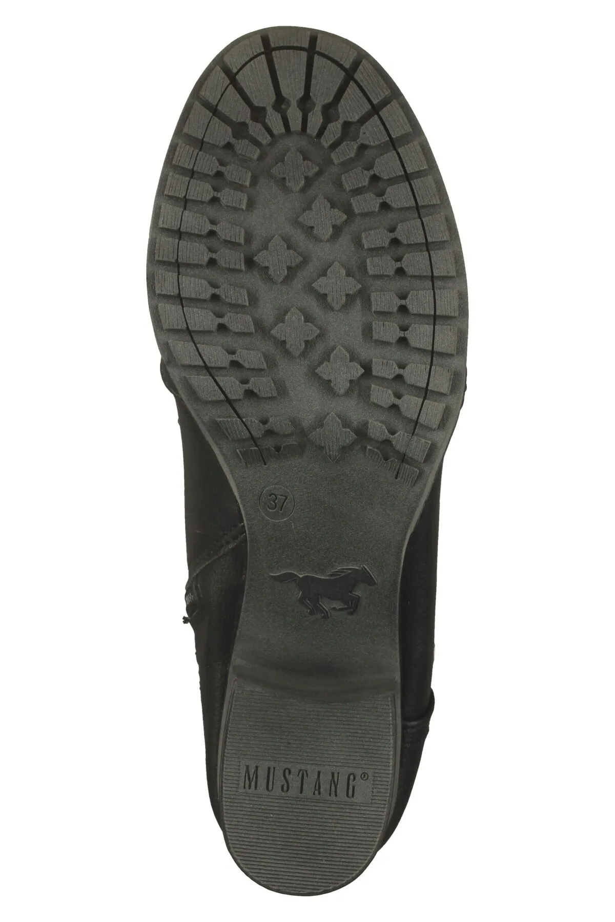 Mustang  Stiefelette - Schwarz - Blockabsatz