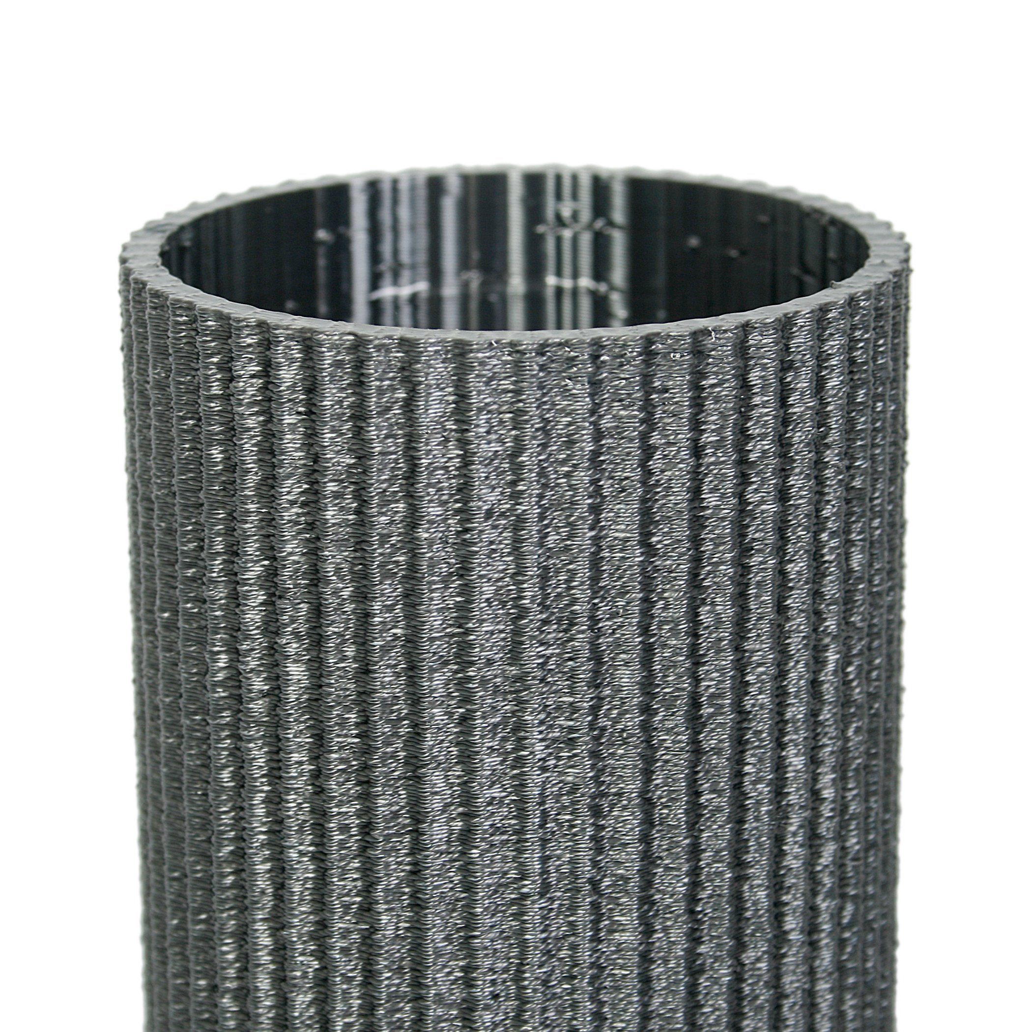 Kreative Feder Dekovase Designer Vase – Dekorative Blumenvase aus Bio-Kunststoff, aus nachwachsenden Rohstoffen; wasserdicht & bruchsicher