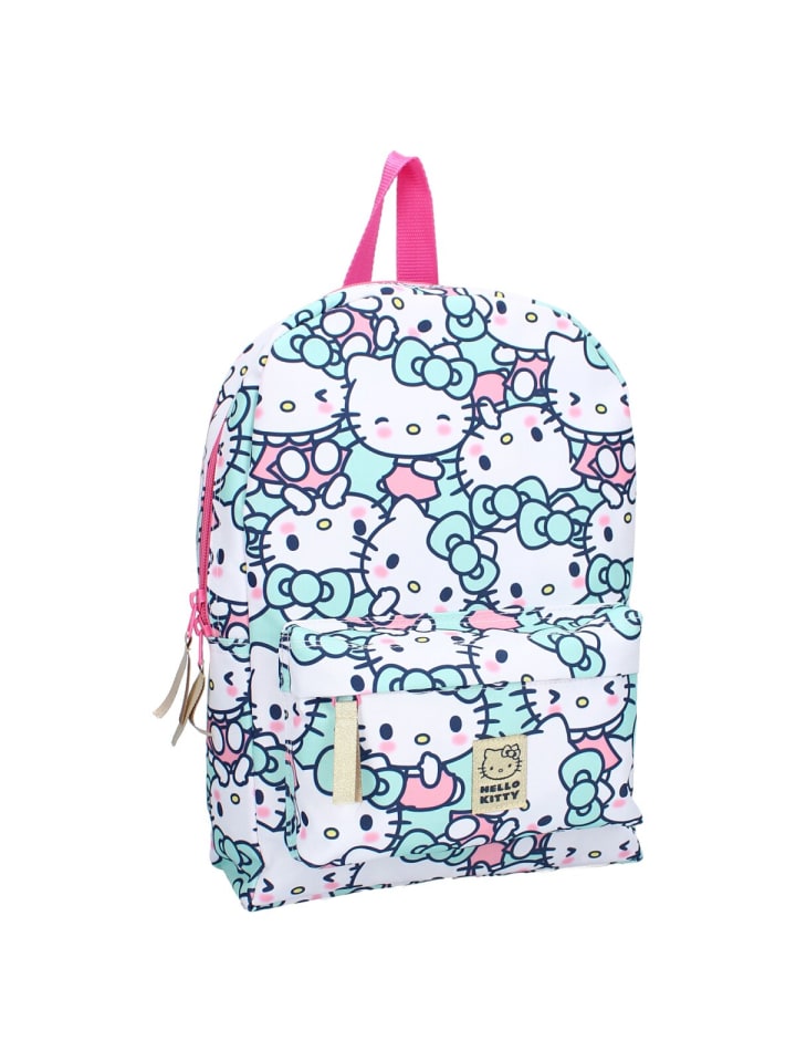 COFI 1453 Hello Kitty Rucksack –geräumigem Hauptfach und verstellbaren in Mehrfarbig günstig kaufen 33 x 23 cm