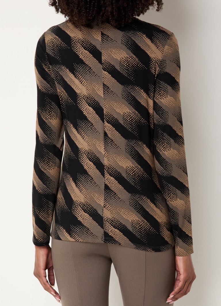Taifun Top with graphic print