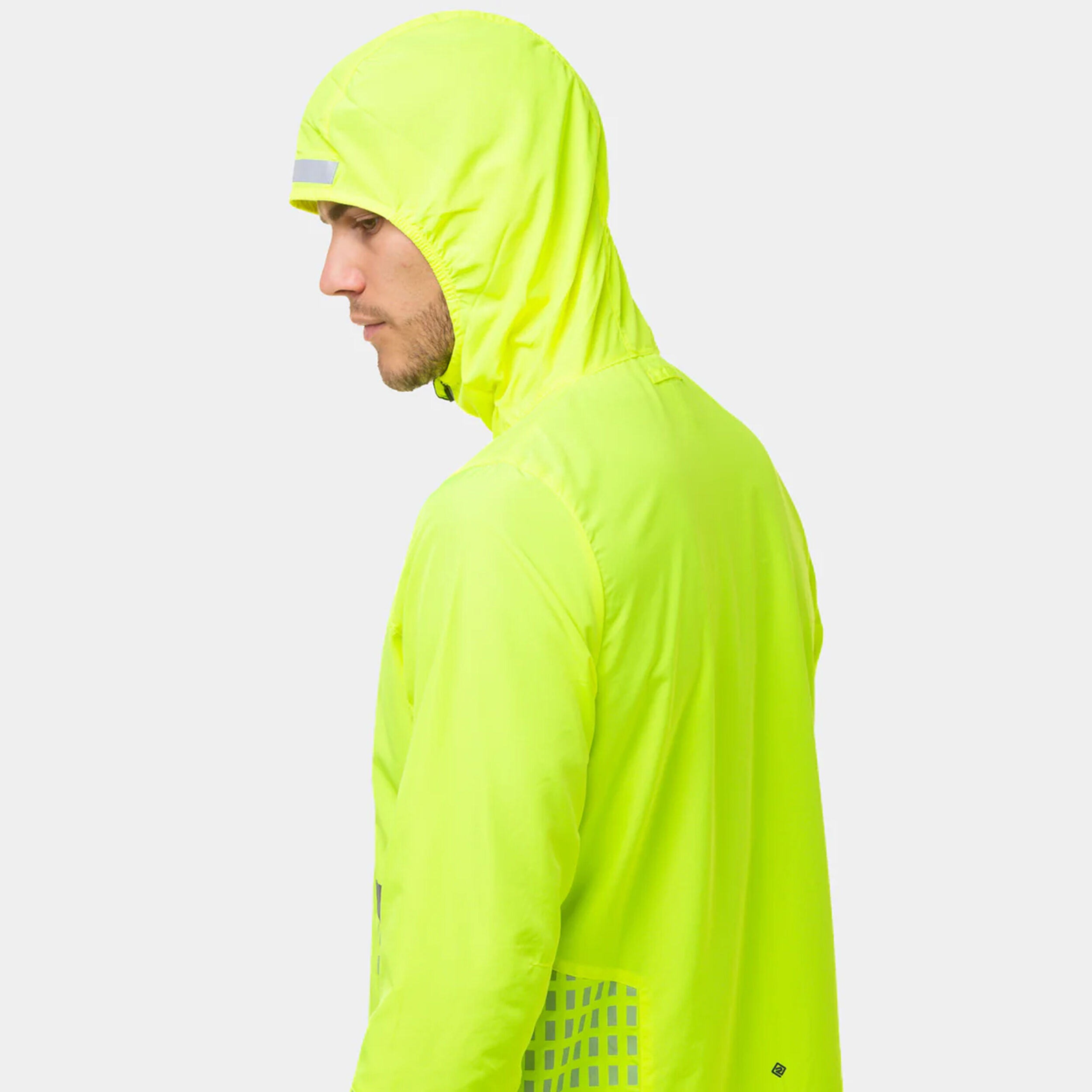 Tech Afterhours Laufjacke Herren - Neongelb