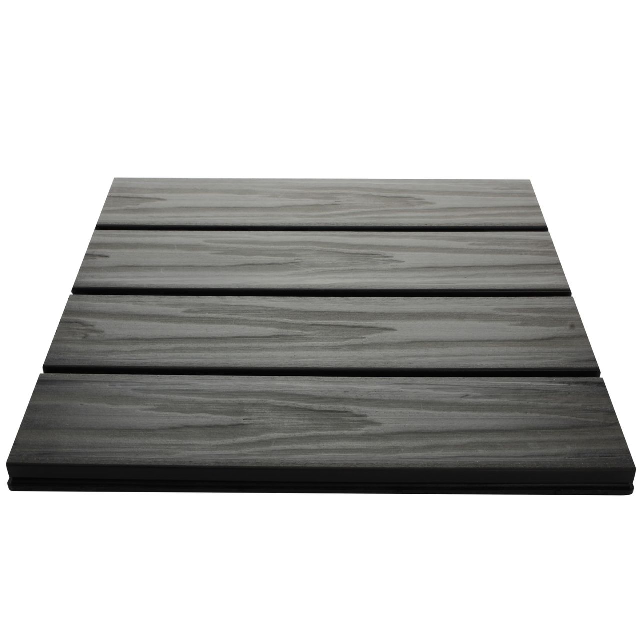 TOP MULTI WPC Fliesen 30 x 30cm anthrazit profiliert 1 m²