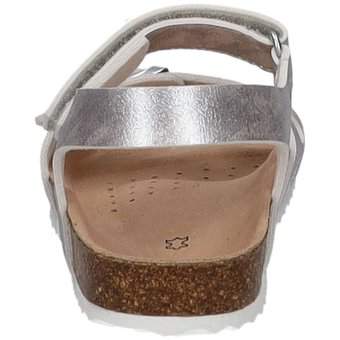 Geox J Adriel Girl Sandale in silber