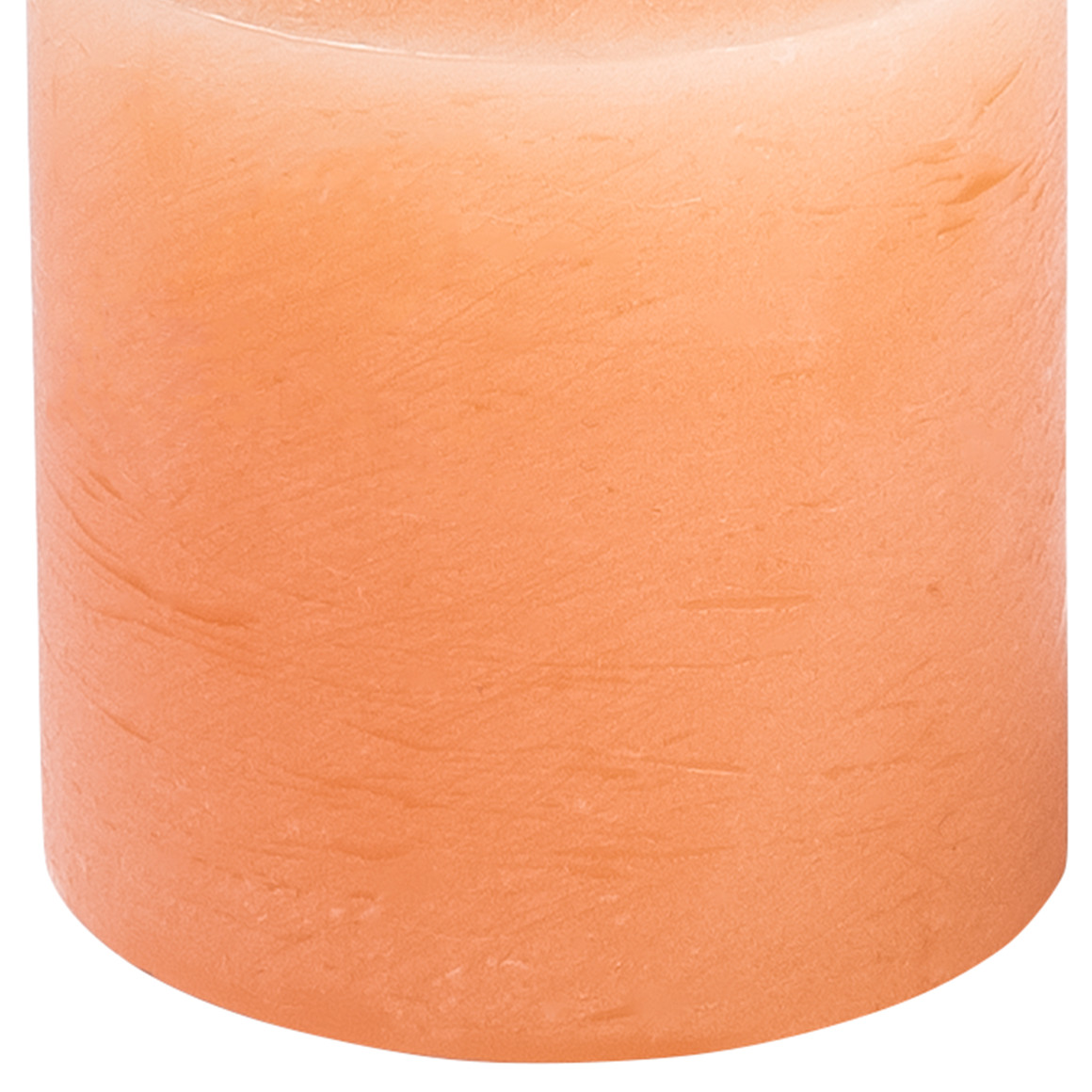 Kleine Kerze im rustikalen Look