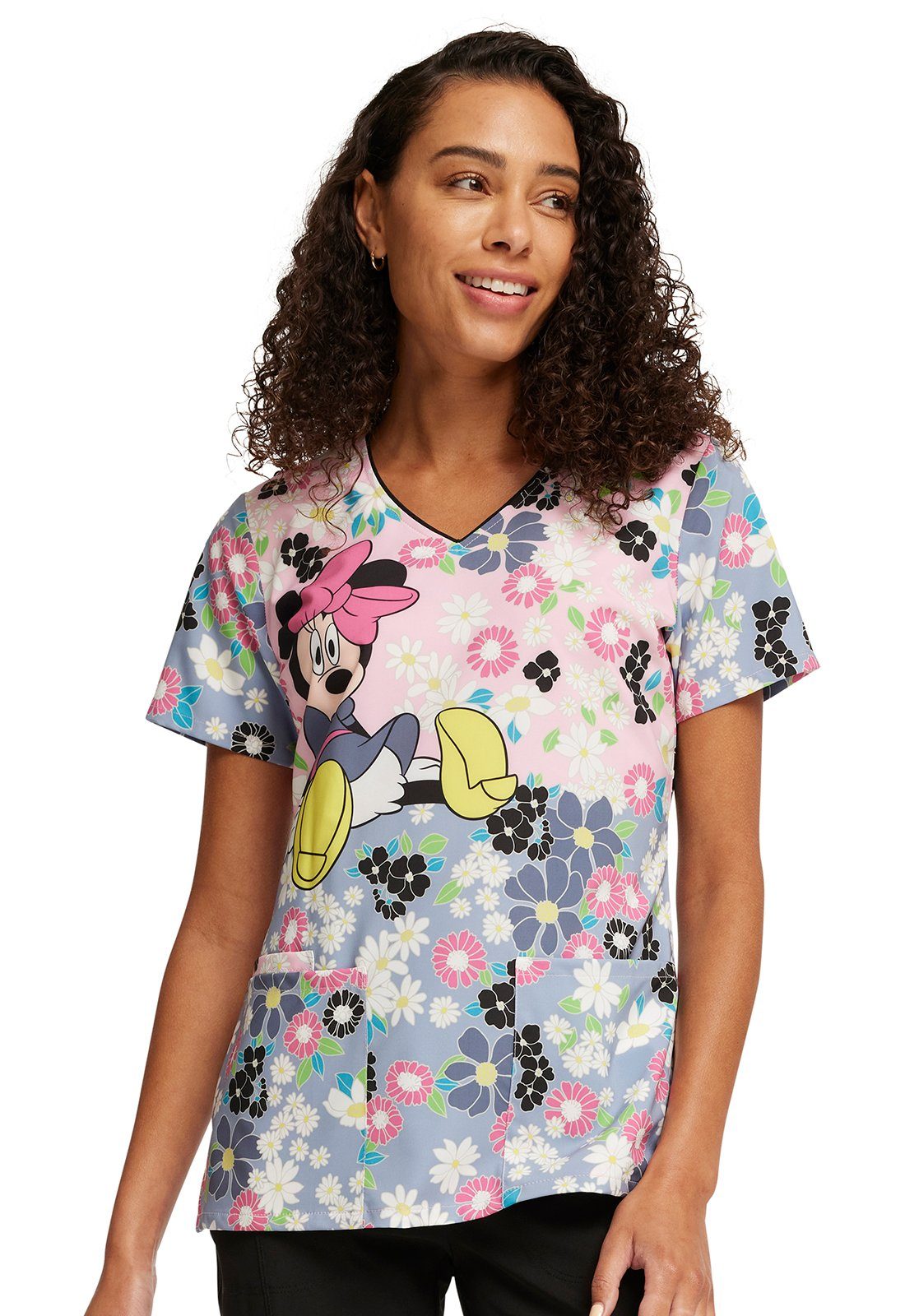 Cherokee Funktionsbluse Bunt bedruckter Damen Kasack 