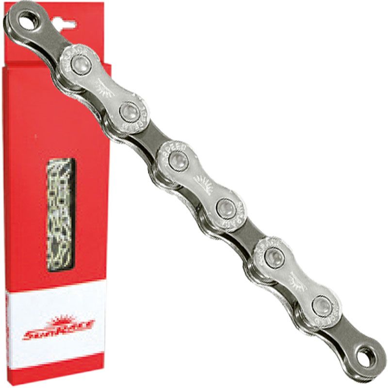 SunRace CN10A 10-fach Kette silber-grau kaufen | Bike-Discount