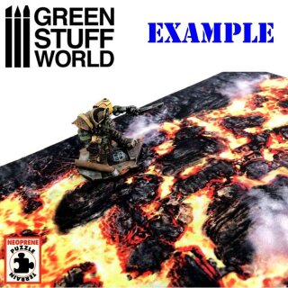 Neopren Gelände Set - Lava Fluss