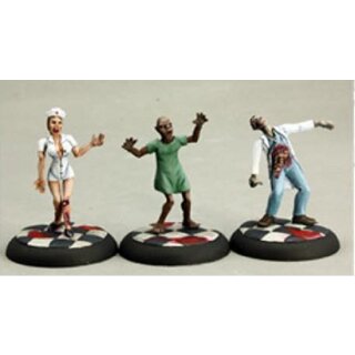 Zombies Doctor, Nurse, Patient (3 Stk.) (REA50266)