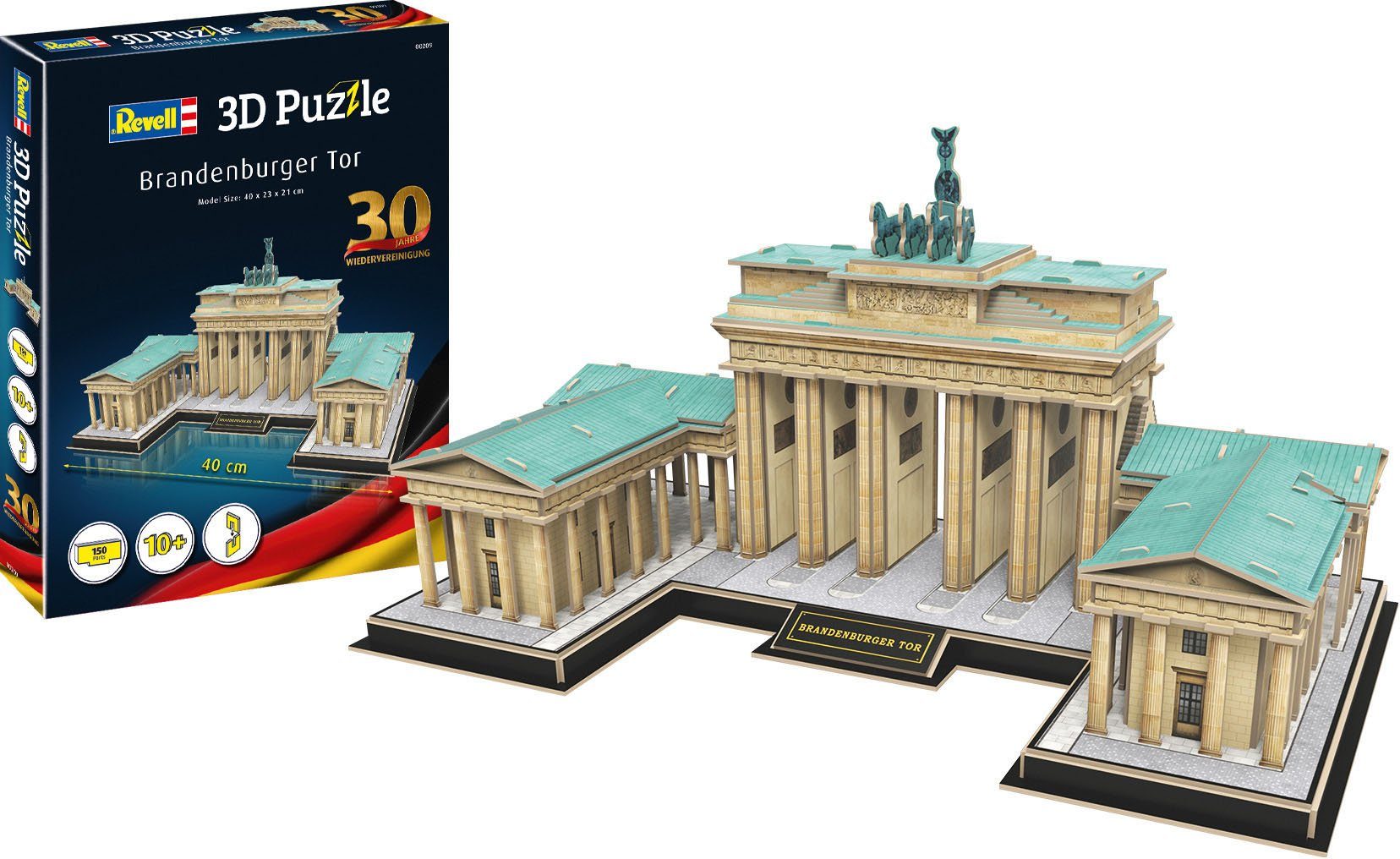 Revell® 3D-Puzzle Brandenburger Tor, 150 Puzzleteile