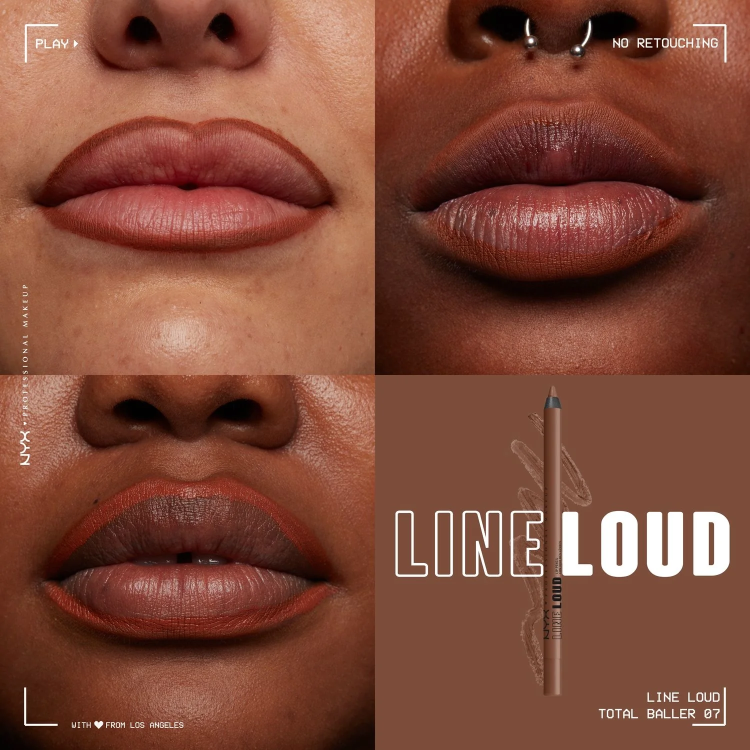 Lip Line Loud læbeblyant - Læbeblyant