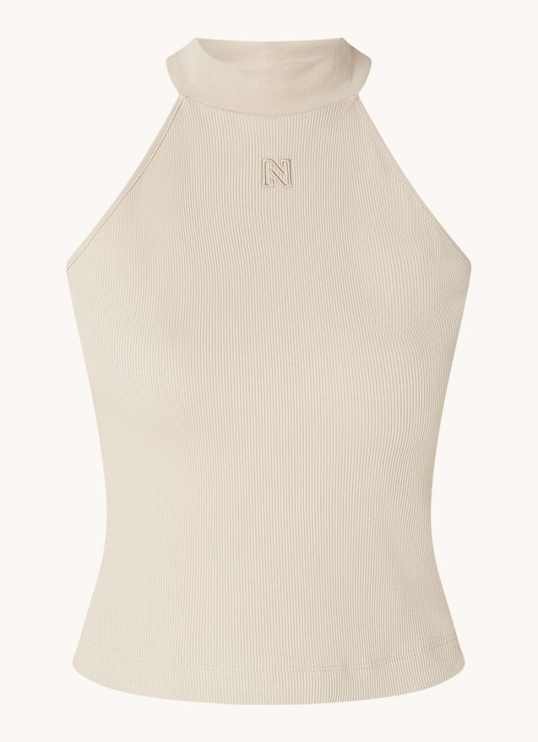 NIKKIE Razorback Ribbed Halter