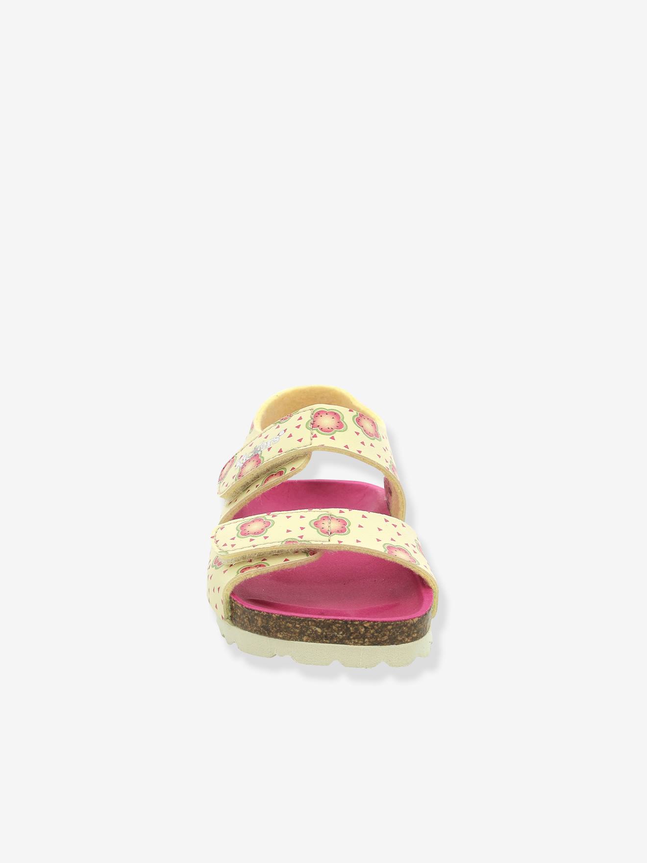 Kickers Mädchen Sandalen SUMMERKRO SUMMERKICK KICKERS - gelb geblümt