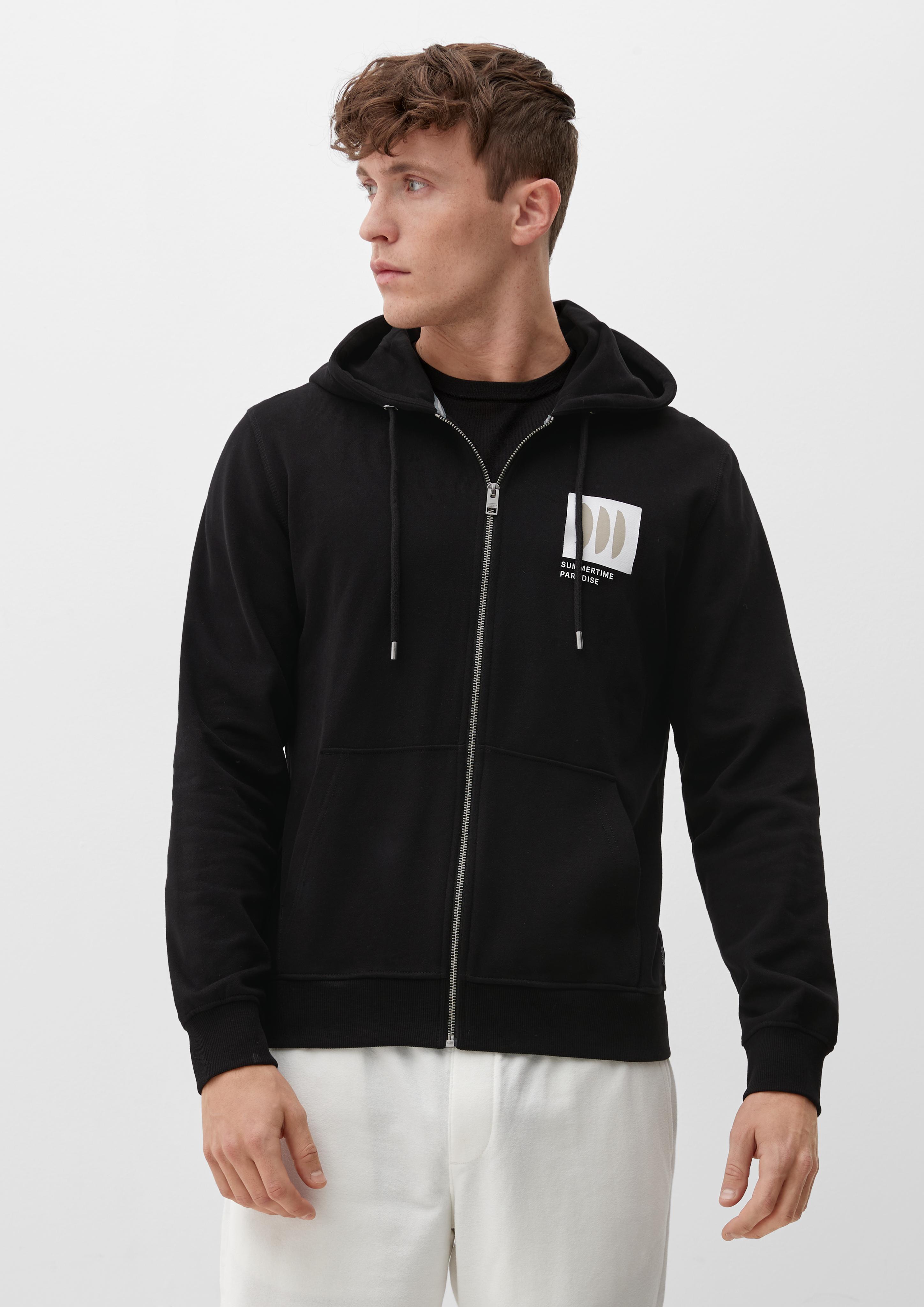 Sweatjacke aus Baumwolle  2131488-99D1