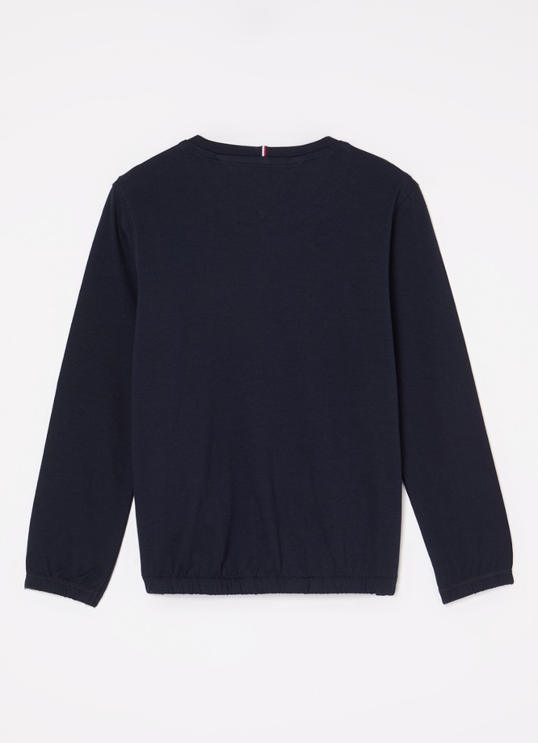Camisa de manga comprida com babados da Tommy Hilfiger