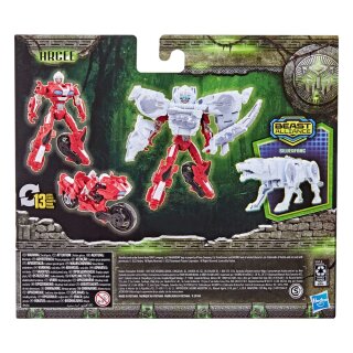 Transformers: Aufstieg der Bestien Beast Alliance Combiner Actionfiguren 2er-Pack Arcee & Silverfang 13 cm