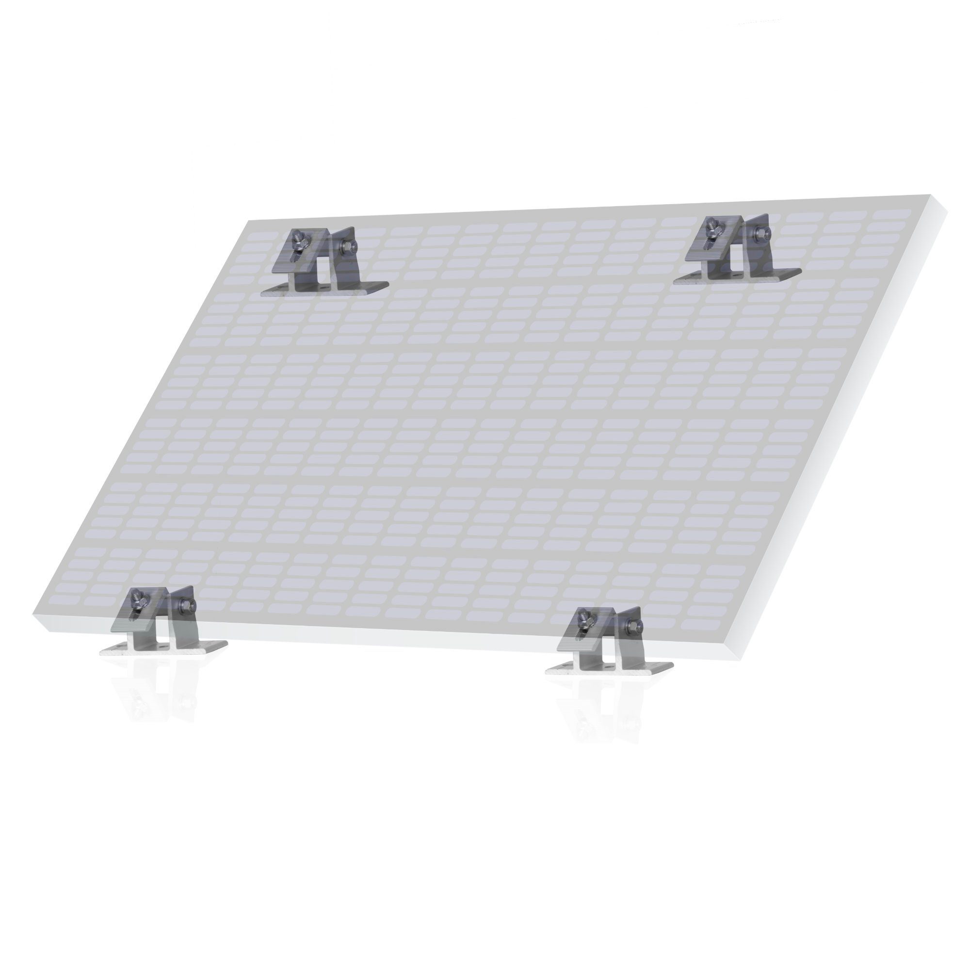 Zelsius Solaranlage Solarmodul Halterungen 16 Stück, für 4 Solarpanels, Dachhaken für PV, (Set)